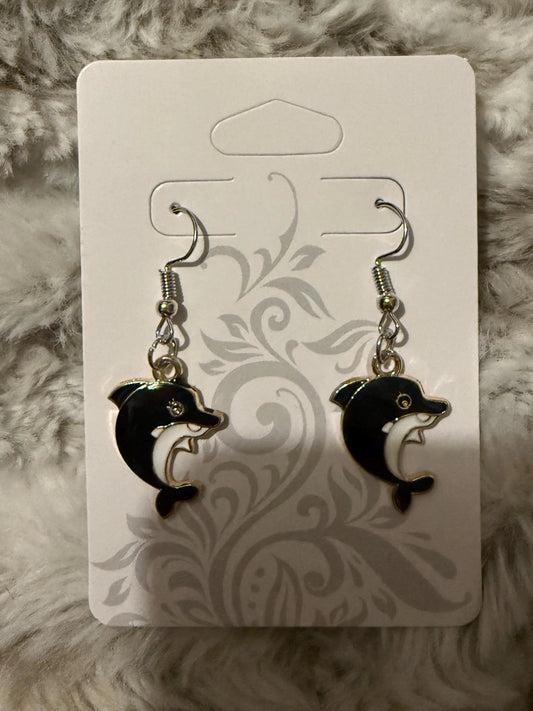 Celestial Dolphin Earrings